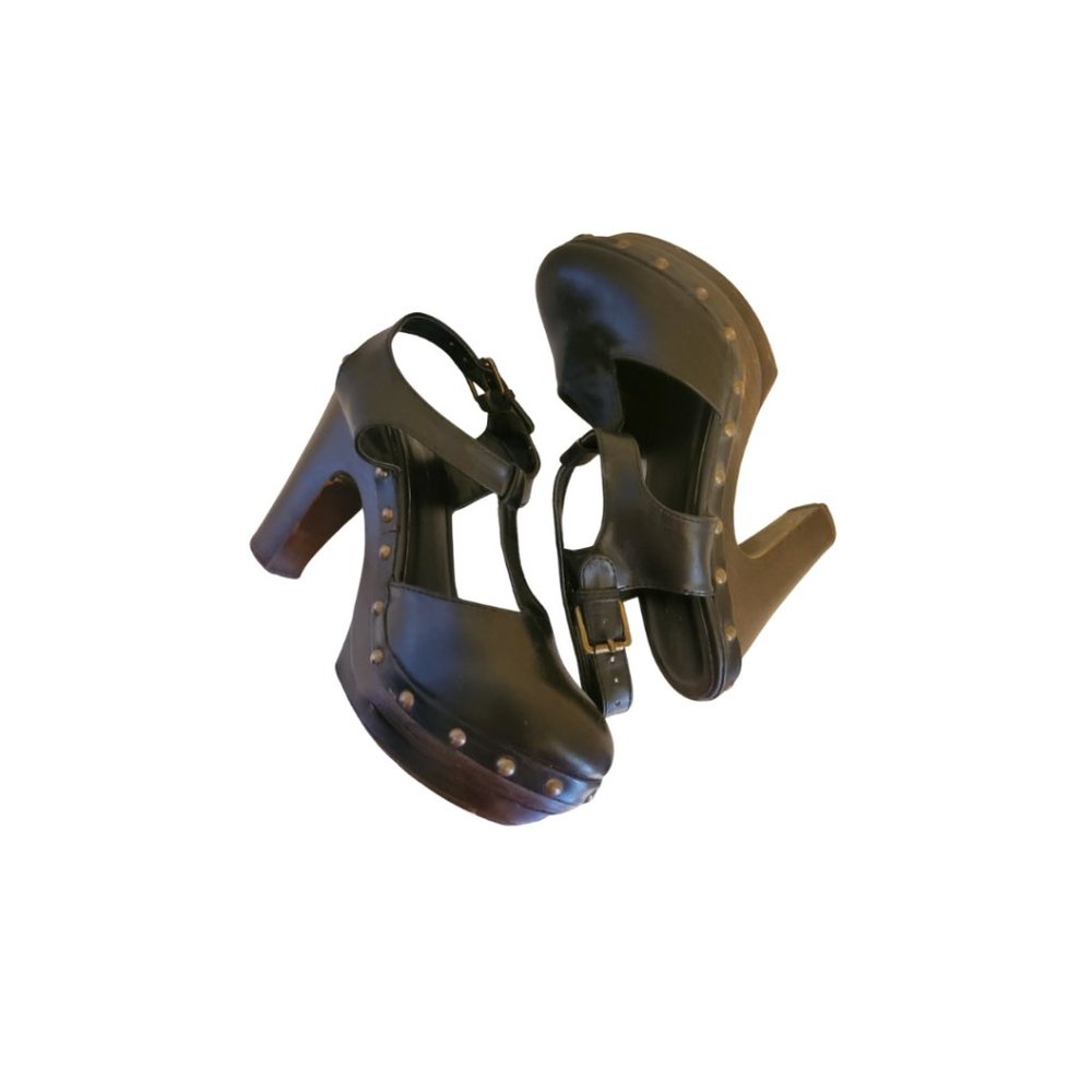 LAT (Forever 21) Platform Heels | Women's 8 | Black & Brown